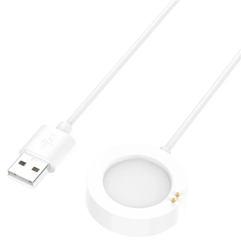 Para Xiaomi Watch S4 / Watch 2 Pro S3 S2 H1 Carregador Magnético de Smart Watch com Cabo de 100cm - Branco