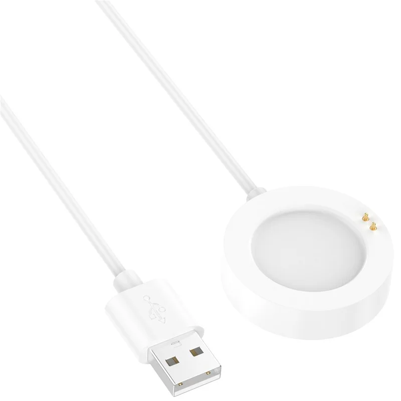 Para Xiaomi Watch S4 / Watch 2 Pro S3 S2 H1 Carregador Magnético de Smart Watch com Cabo de 100cm - Branco