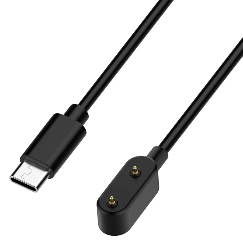 For Samsung Galaxy Fit3 / Honor Band 9 / Huawei Band 9/9 NFC Type-C Port Magnetic Smart Watch Charging Cable - Black