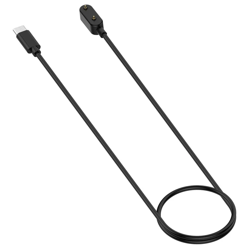 For Samsung Galaxy Fit3 / Honor Band 9 / Huawei Band 9/9 NFC Type-C Port Magnetic Smart Watch Charging Cable - Black