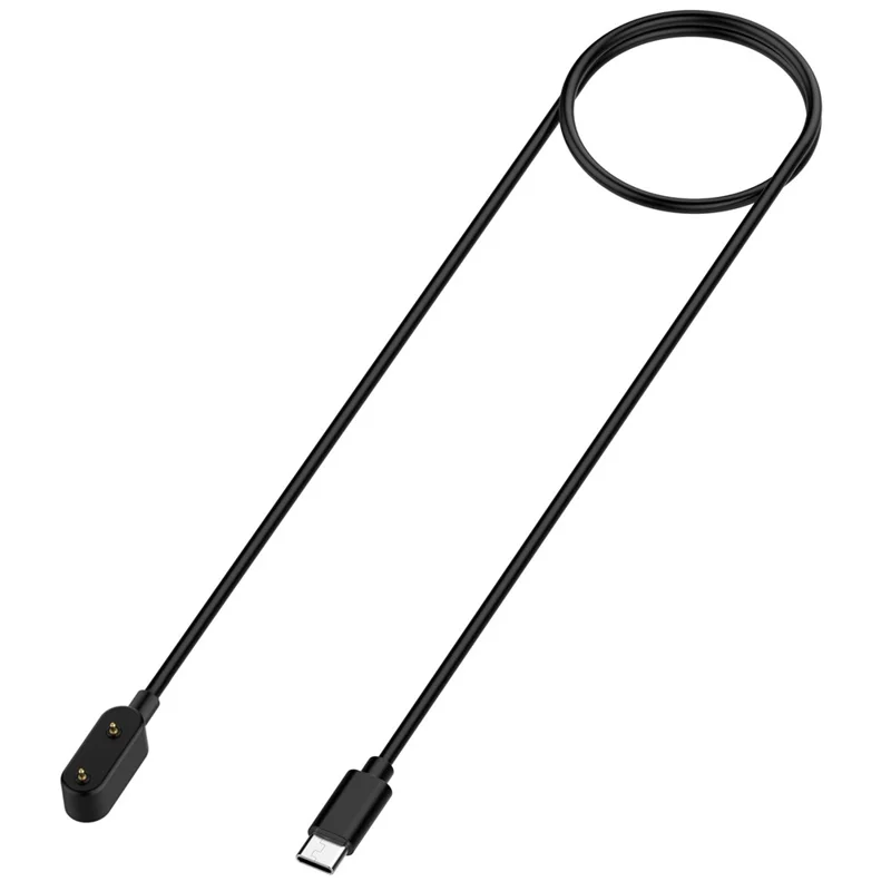 For Samsung Galaxy Fit3 / Honor Band 9 / Huawei Band 9/9 NFC Type-C Port Magnetic Smart Watch Charging Cable - Black