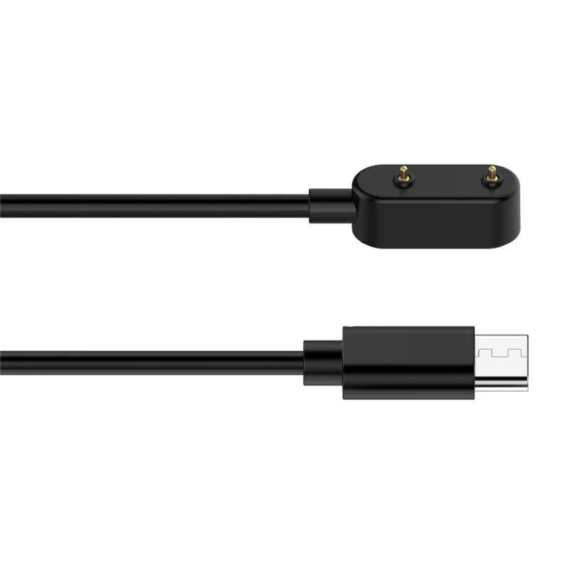 For Samsung Galaxy Fit3 / Honor Band 9 / Huawei Band 9/9 NFC Type-C Port Magnetic Smart Watch Charging Cable - Black