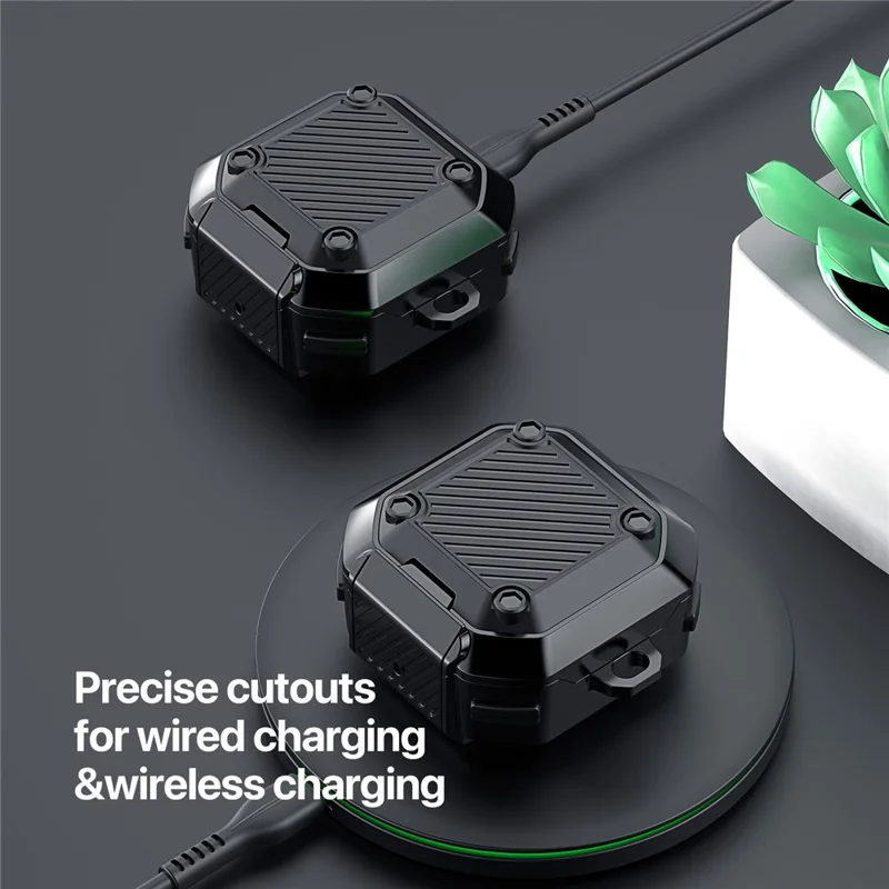 DUX DUCIS SECG Série pour Samsung Galaxy Buds Live / Buds Pro / Buds2 / Buds2 Pro / Buds FE Étui pour écouteurs Couverture PC+TPU - Rose