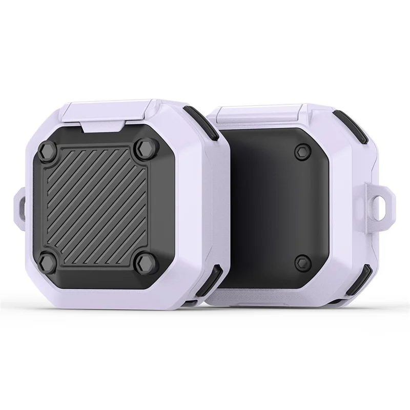 DUX DUCIS SECG Series for Samsung Galaxy Buds Live / Buds Pro / Buds2 / Buds2 Pro / Buds FE Earphone Case PC+TPU Cover - Light Purple