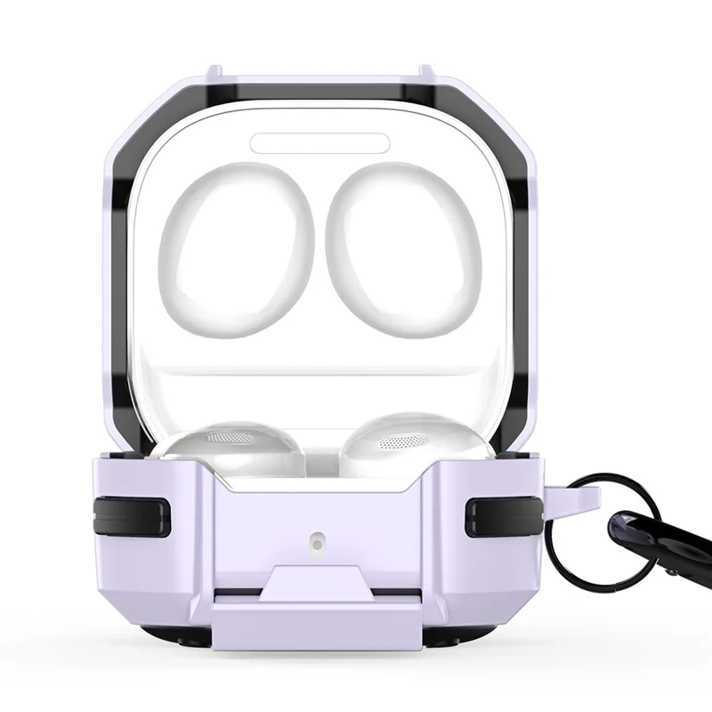 DUX DUCIS SECG Series for Samsung Galaxy Buds Live / Buds Pro / Buds2 / Buds2 Pro / Buds FE Earphone Case PC+TPU Cover - Light Purple