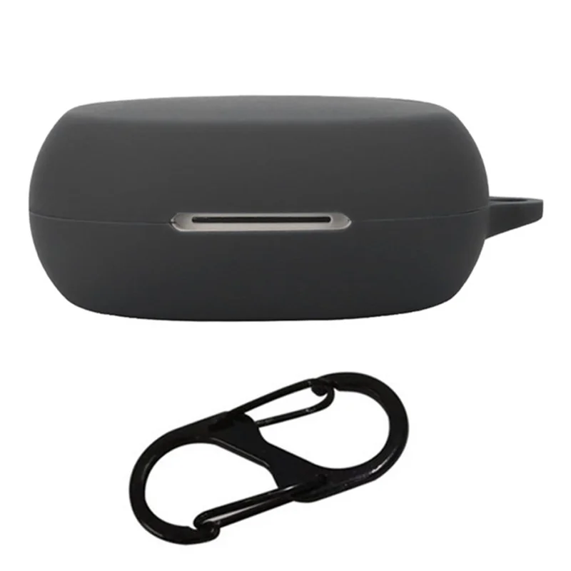 For Edifier Comfo Solo Earphone Case Soft Silicone Earbud Cover with Buckle - Black