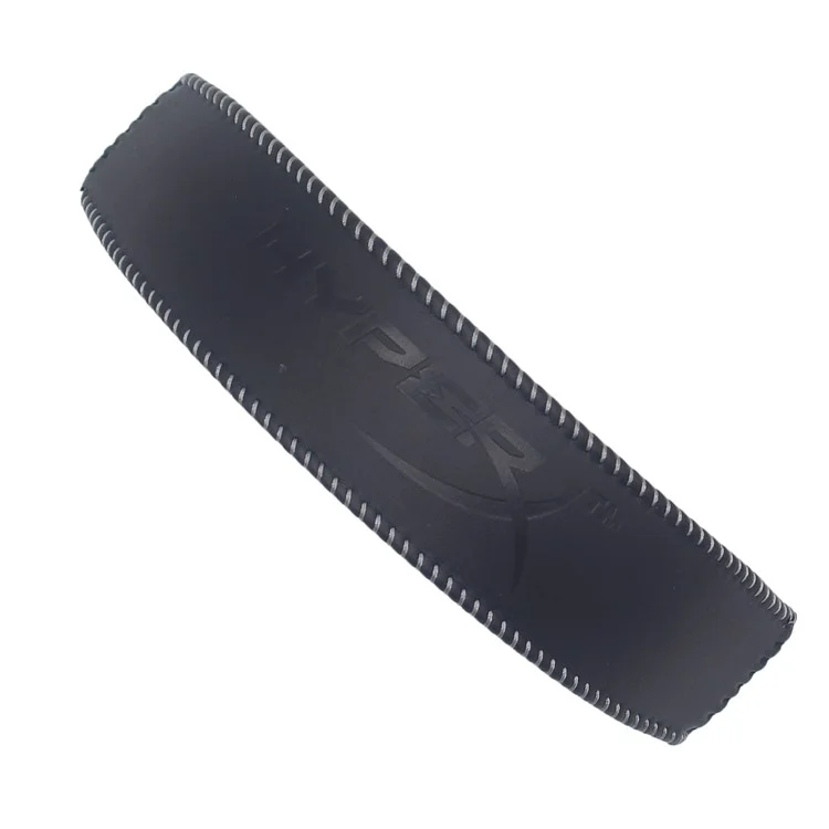 JZF-458 For Hyperx Cloud II / Revolver S / Cloud Alpha Soft Leather Head Beam Cover - Black+White