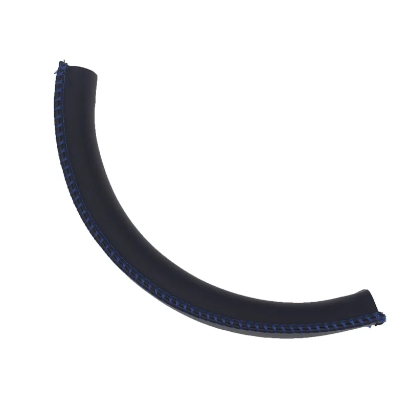JZF-458 For Hyperx Cloud II / Revolver S / Cloud Alpha Soft Leather Head Beam Cover - Black+Blue