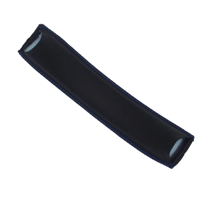 JZF-458 For Hyperx Cloud II / Revolver S / Cloud Alpha Soft Leather Head Beam Cover - Black+Blue