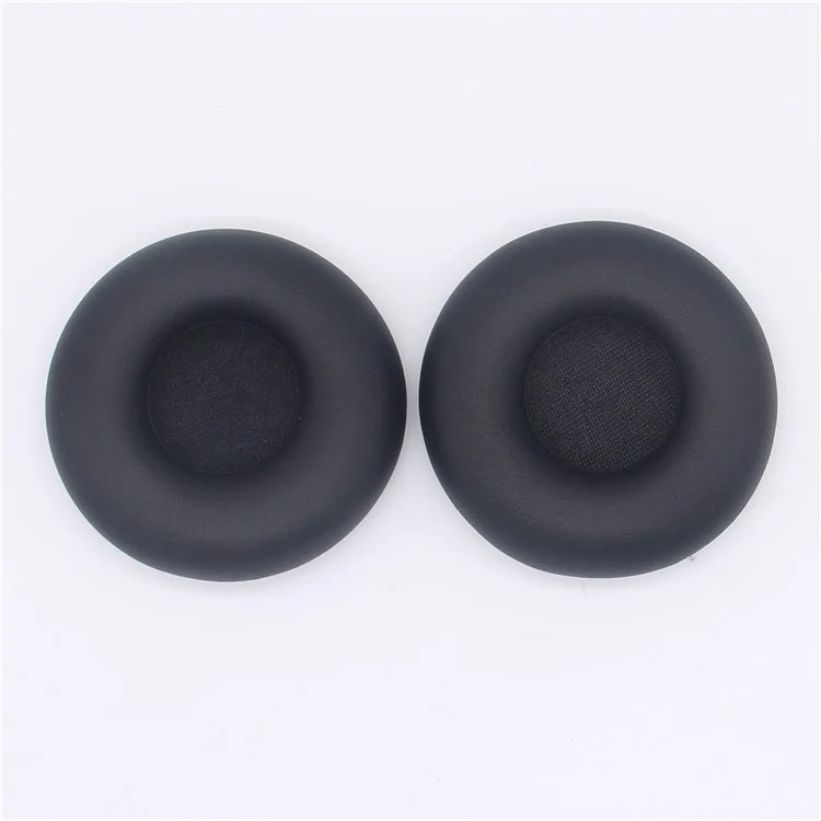 Almohadillas para los oídos JZF-455 para el auricular USB-C moderno de Microsoft Cuero de proteínas + Espuma Tapas para los oídos del auricular con funda para el soporte - Negro