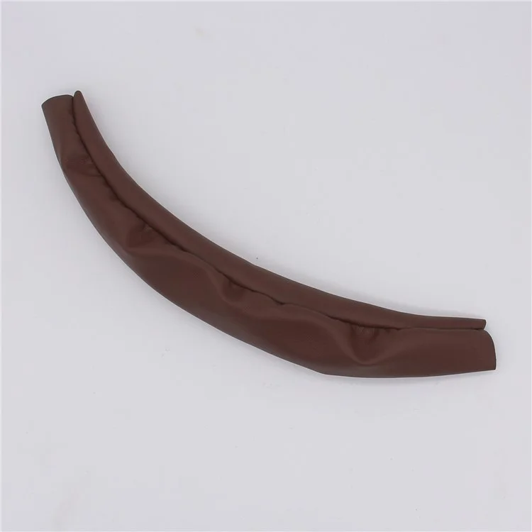 JZF-449 For Corsair Virtuoso RGB Wireless SE Headphone Head Beam Cover Protein Leather Headband Sleeve - Brown