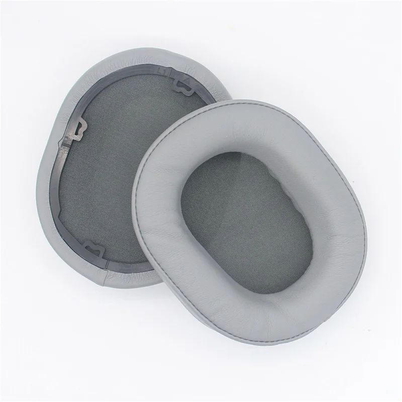 JZF-432 For Corsair HS55 / HS55 Pro / HS65 Replacement Headphone Earpads Protein Leather Earmuffs - Grey