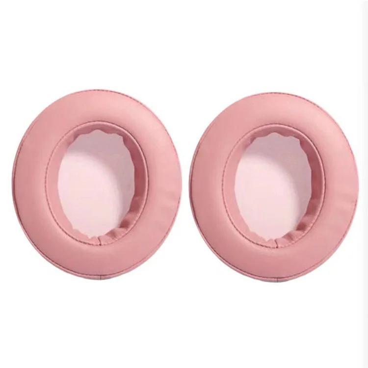 JZF-438 Para Razer Kraken X 1 Par de Almohadillas de Recambio para Auriculares, Almohadillas de Piel de Proteína Transpirables - Rosa