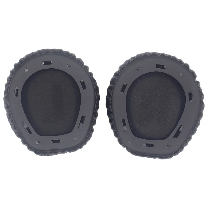JZF-426 1 Pair Headset Ear Cushions for JBL Quantum 100 Soft Protein Leather Ear Pads - Blue Black