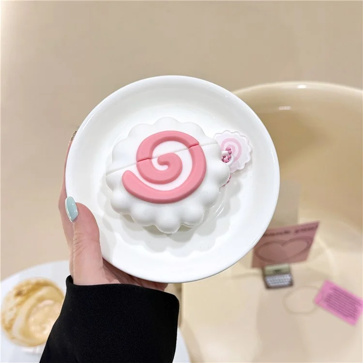 Para AirPods Pro / Pro 2 Cute Narutomaki Bluetooth Earphone Protective Cover Dust-proof Case