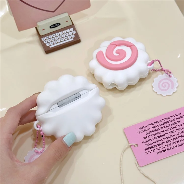 Para AirPods Pro / Pro 2 Cute Narutomaki Bluetooth Earphone Protective Cover Dust-proof Case