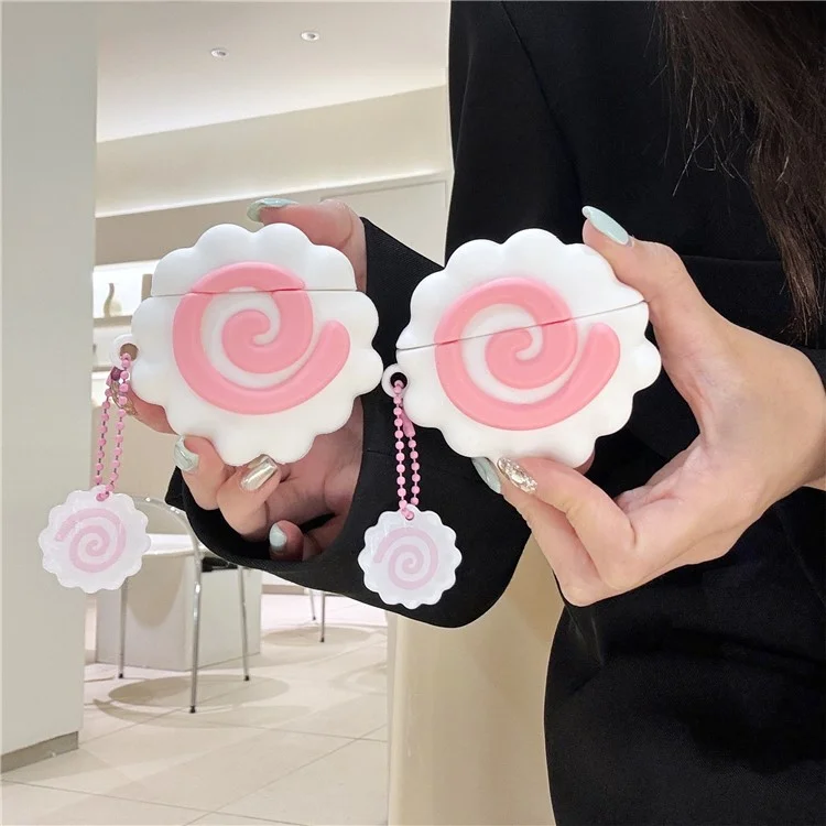 Para AirPods Pro / Pro 2 Cute Narutomaki Bluetooth Earphone Protective Cover Dust-proof Case