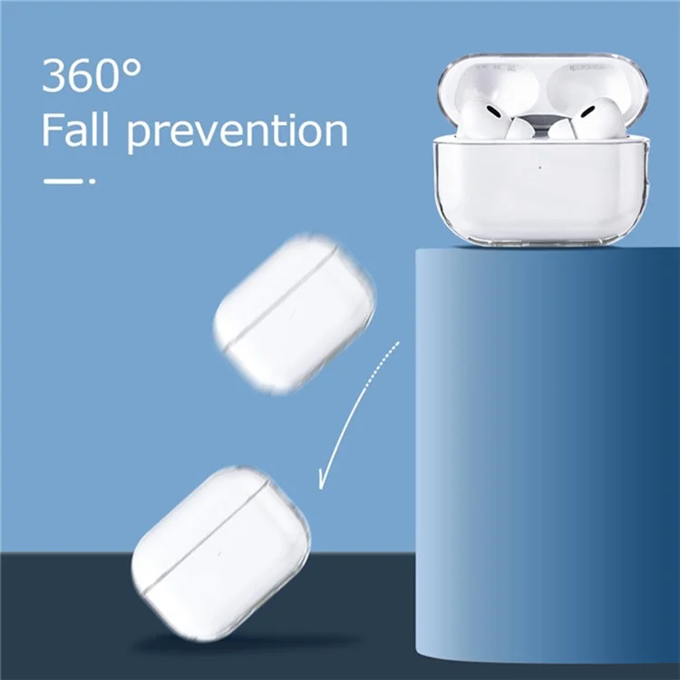 Für Apple AirPods 3 Case Staubdicht Kristallklarer Harter PC-Kopfhörer-Cover
