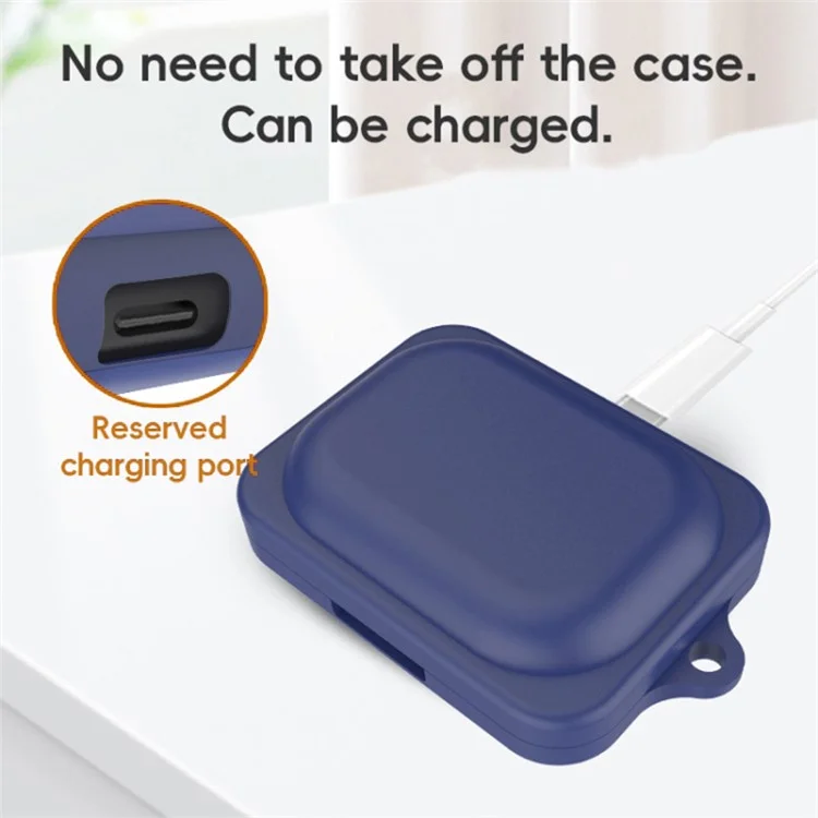 For Nothing Ear (A) Earphone Cover Protection Sleeve Silicone Case - Blue
