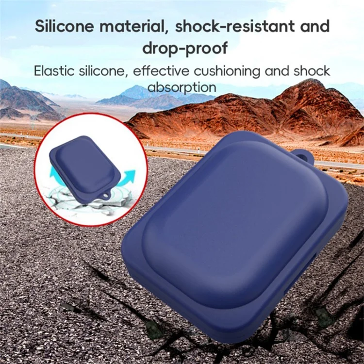 For Nothing Ear (A) Earphone Cover Protection Sleeve Silicone Case - Blue