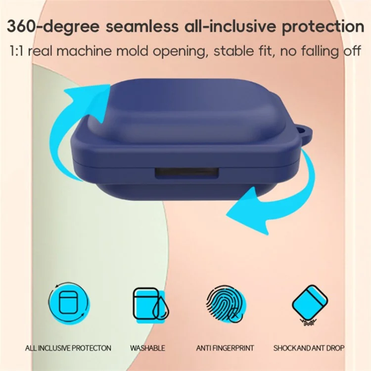 For Nothing Ear (A) Earphone Cover Protection Sleeve Silicone Case - Blue