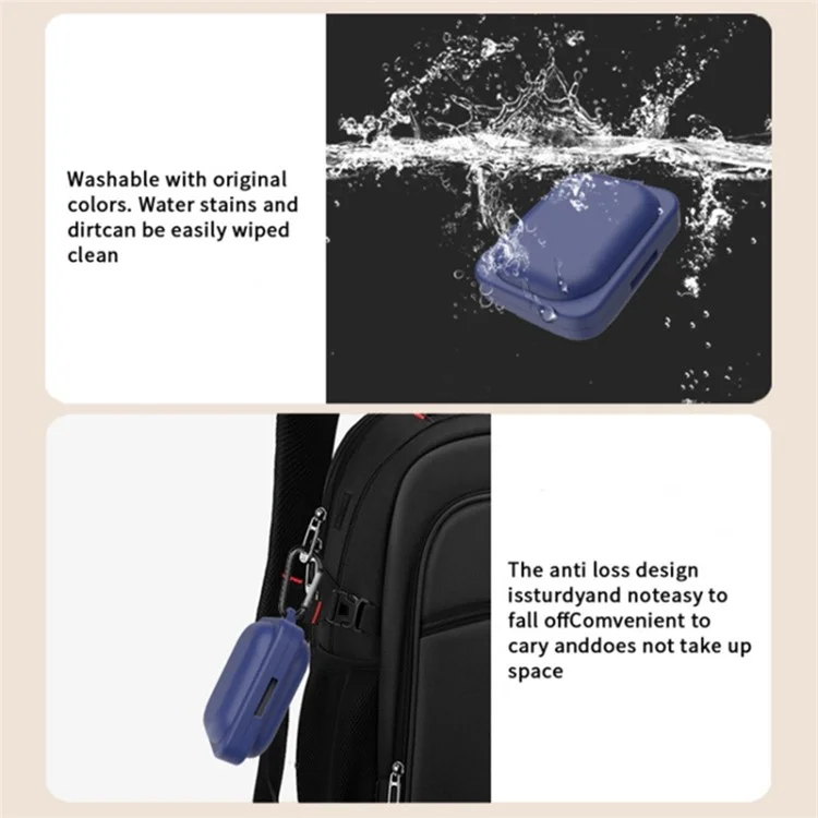 For Nothing Ear (A) Earphone Cover Protection Sleeve Silicone Case - Blue