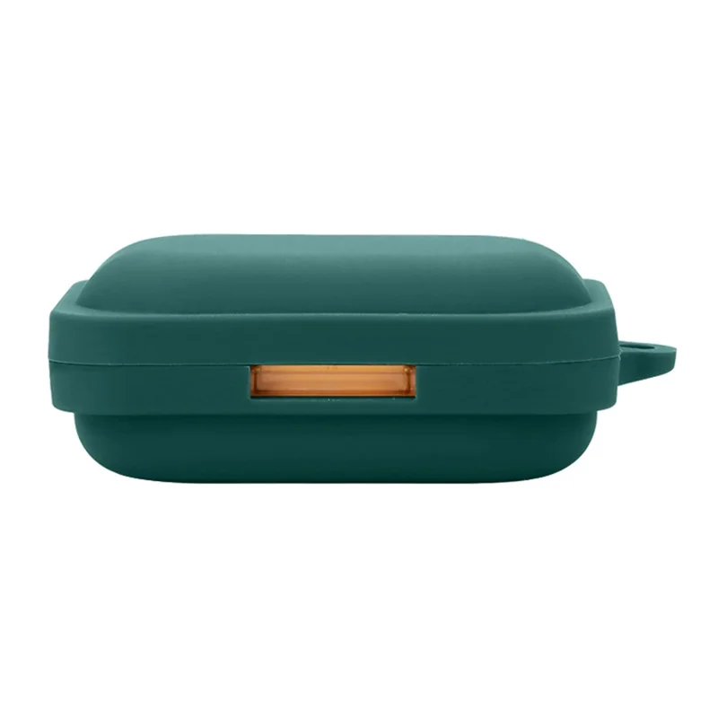 Funda de silicona suave antiperidida para auriculares protectora For Nothing Ear (A) - Verde negruzco