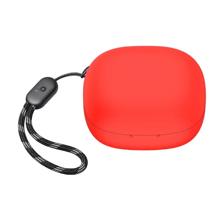 For Anker Soundcore R50i / P20i Silicone Cover Bluetooth-compatible Earphone Charging Case Sleeve - Red