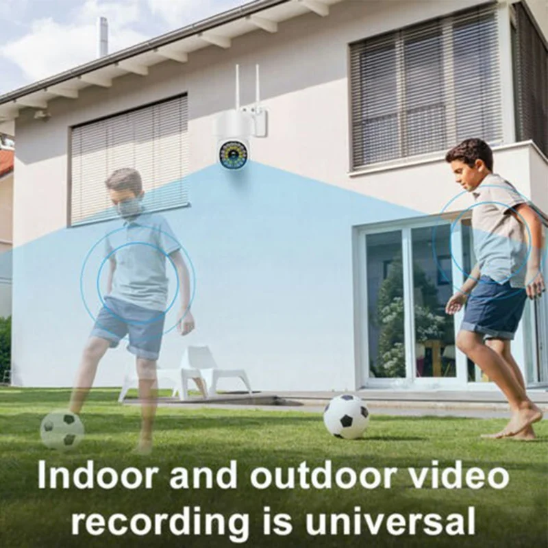 Q1 HD Night Vision Motion Detection Camera Indoor Outdoor WiFi Waterproof Surveillance Camera - US Plug