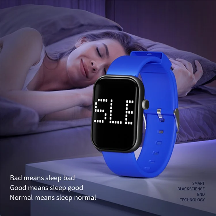 Bracelet de Rappel D'alarme du Chronomètre ATR Sport Bracelet - Bleu