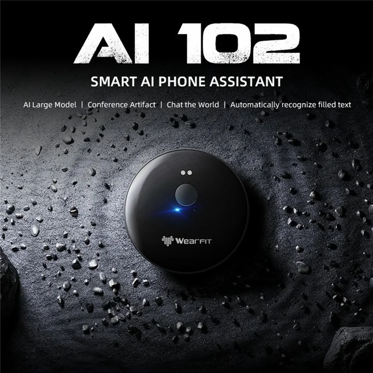 Ai102 Voice Translator Device Real Time Language Translation Smart Instant Scan Translator - White