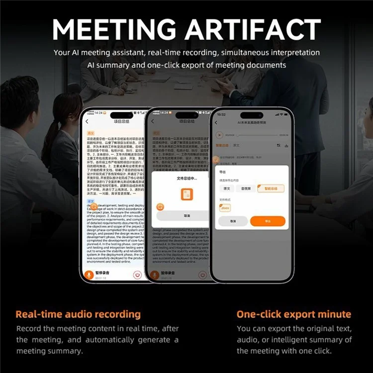 Ai102 Voice Translator Device Real Time Language Translation Smart Instant Scan Translator - White