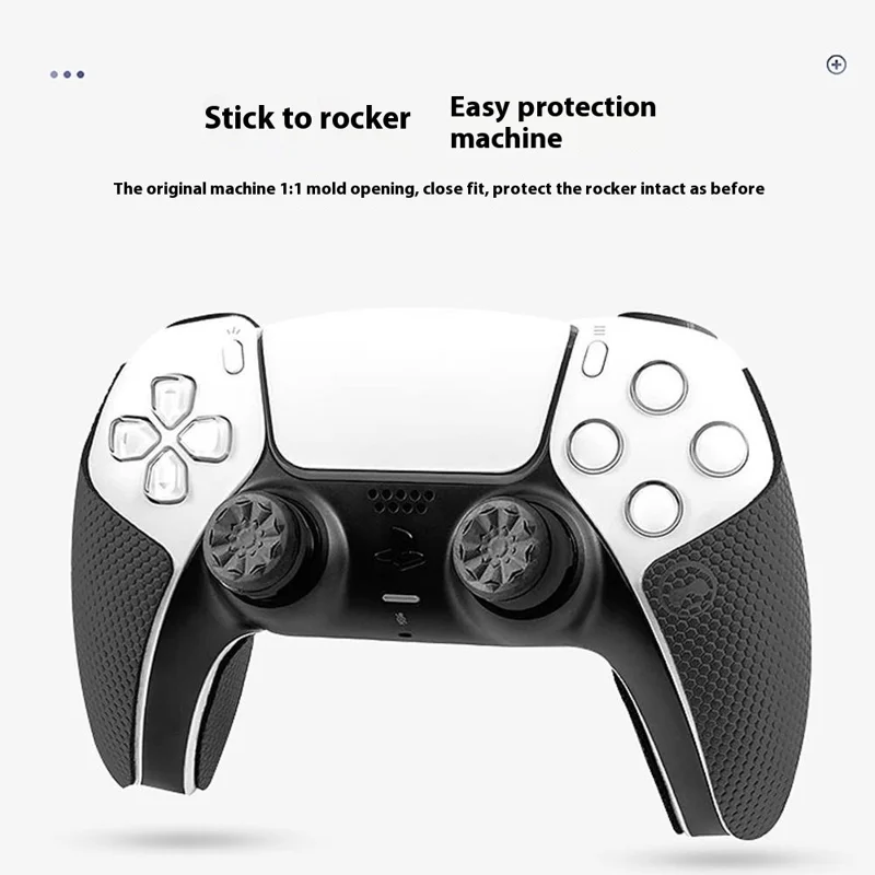 KONTROLFREEK 1 Pair for Sony PlayStation 5 / 4 Game Controller Thumbstick Extender FPS Gaming Rocker Anti Slip Protective Cap - White