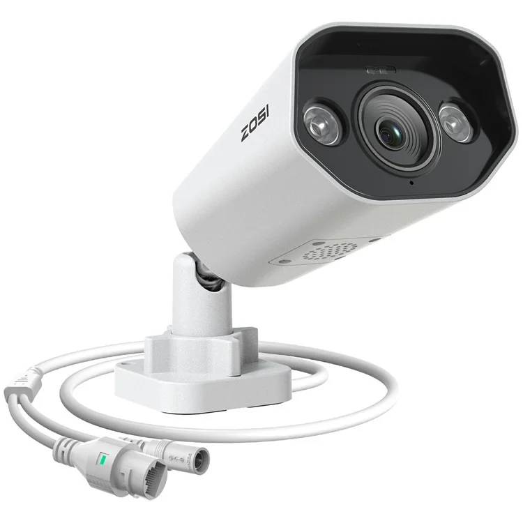 ZOSI 8CH 4K Home Poe Security Camera System 8MP NVR 2TB HDD 4 x 8MP Outdoor Poe IP Cameras - US Plug