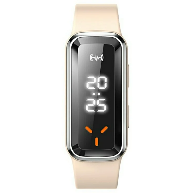 DIROSE F3 Max Wearable Ultrasonic Mosquito Repellent Bracelet Step Counter Sports Electronic Watch - White