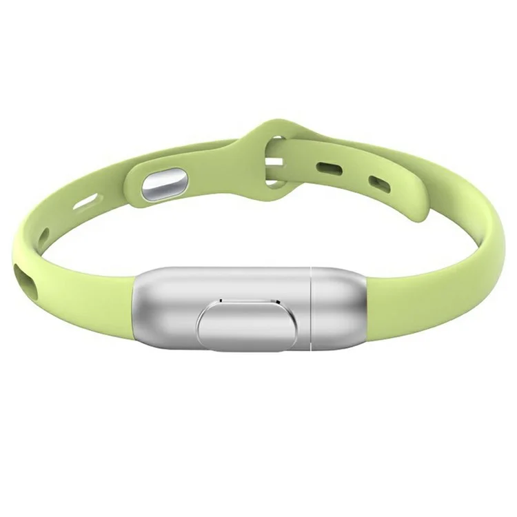 DIROSE F5 Essential Oil Mosquito Repellent Bracelet Insect Protection Silicone Wristband - Green