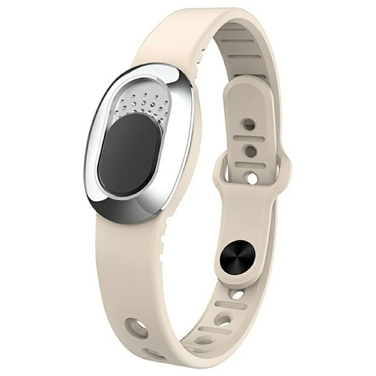 DIROSE K5 Waterproof Essential Oil Bracelet Mosquito Repellent Wearable Diffuser for Outdoor - Beige
