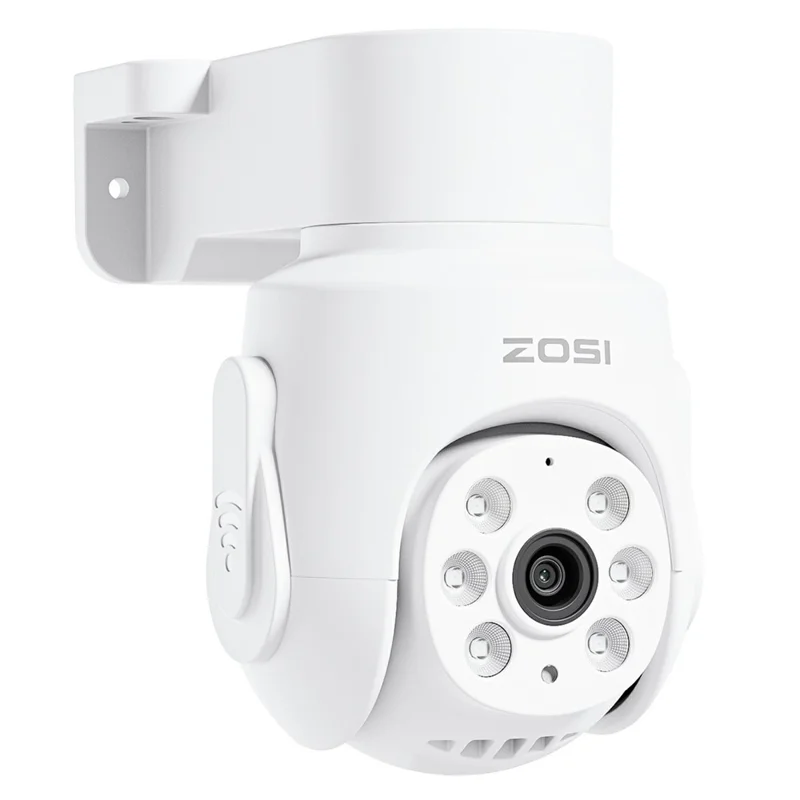 ZOSI 1080P 4 Telecamere Sistema di Sicurezza Domestico 8CH 2MP DVR con Allarme Audio Spotlight (senza HDD)