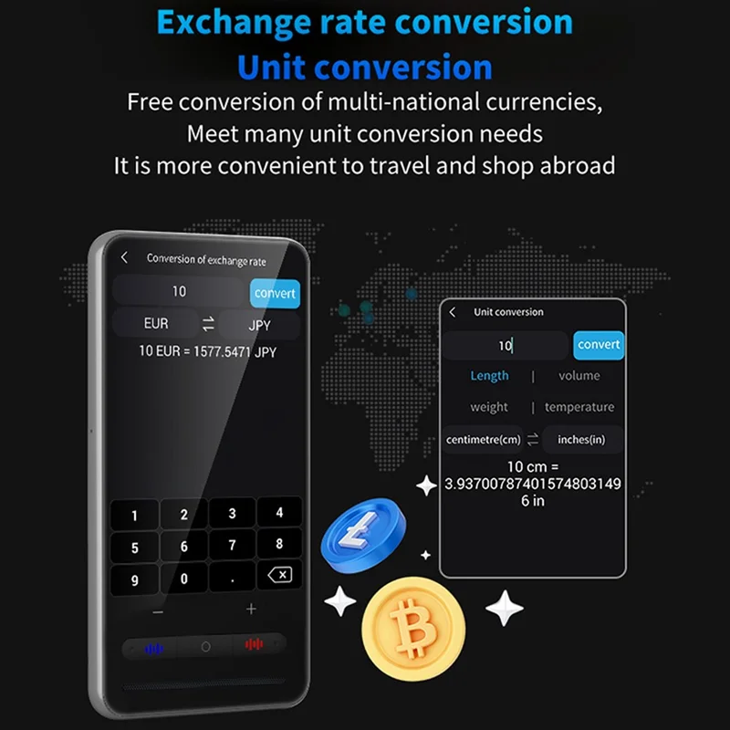 S20PRO Traduttore AI per Lingue 138 Lingue Schermo da 4 Pollici Traduzione Foto Offline Macchina di Interpretazione in Tempo Reale