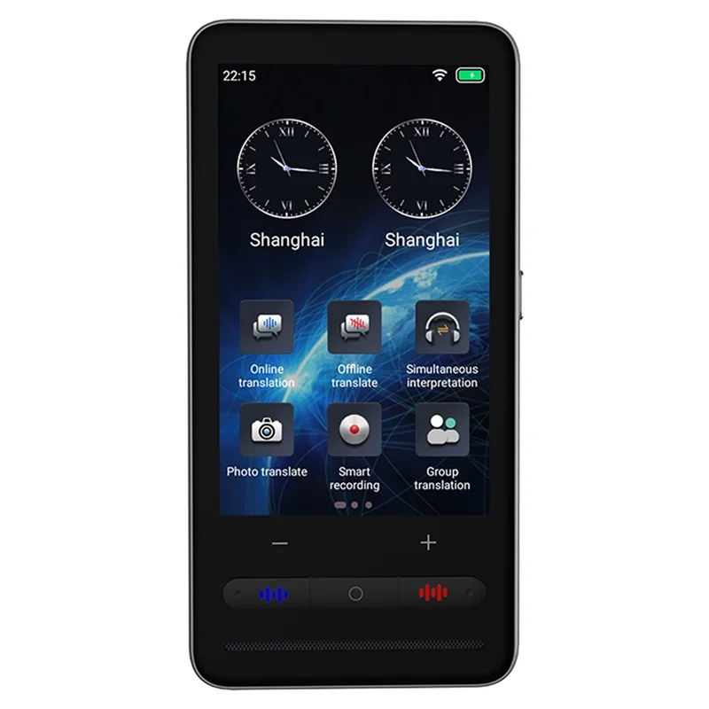 S20PRO Traduttore AI per Lingue 138 Lingue Schermo da 4 Pollici Traduzione Foto Offline Macchina di Interpretazione in Tempo Reale
