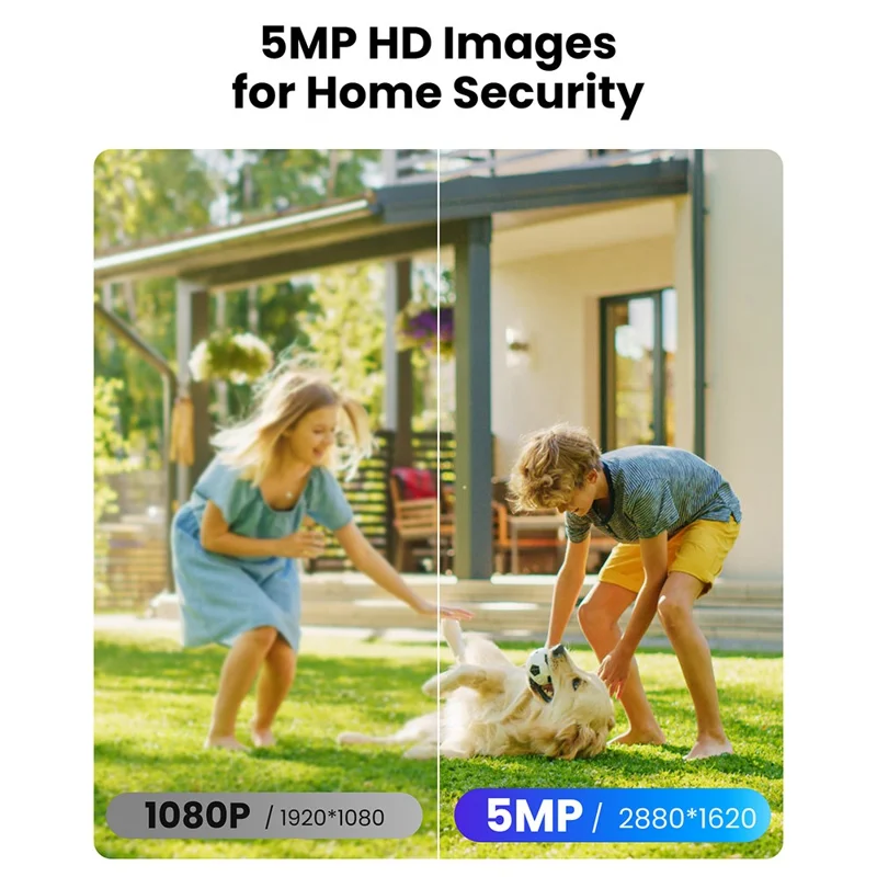 ZOSI C296 16 Stück 5MP 3K Outdoor Automatische Verfolgung PoE Kameras 5-facher Digitalzoom 16-Kanal 8MP NVR mit 4TB Festplatte - US-Stecker