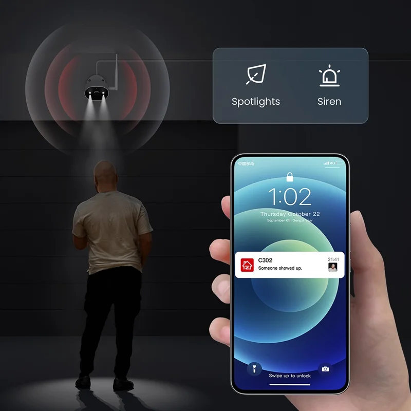 ZOSI 2K WiFi 6 Security Camera System 8 x 3MP Wireless Cameras Indoor / Outdoor AI Human Detection Color Night Vision Two-Way Audio 8CH 4K NVR 2TB HDD