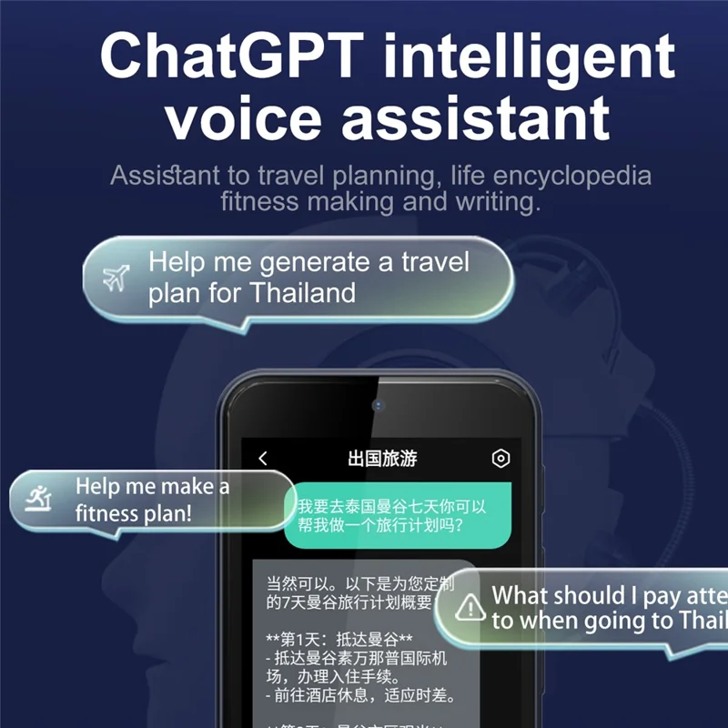 Z9 4.5 inch IPS Full View 4G Translator 13MP Auto Zoom Multilingual Device with Simultaneous  /  Offline  /  Photo  /  Recording Translation