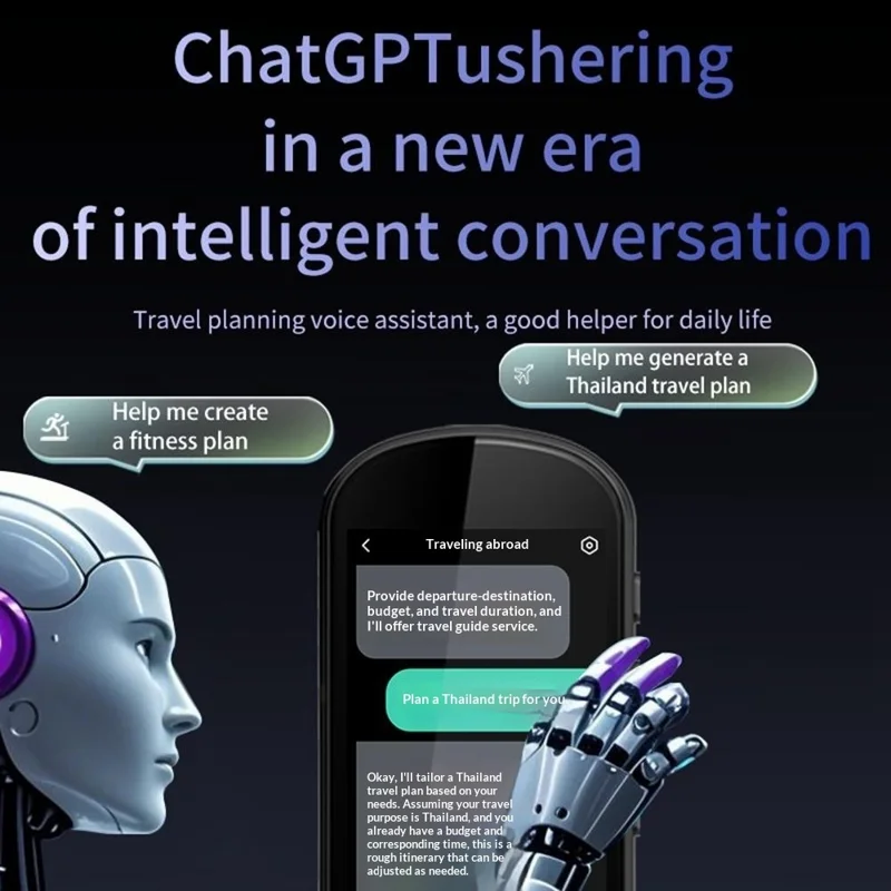 F20 Intelligent Multilingual Translator Device Real-Time Translation Device Offline Mode Supported for Travel Business Meetings