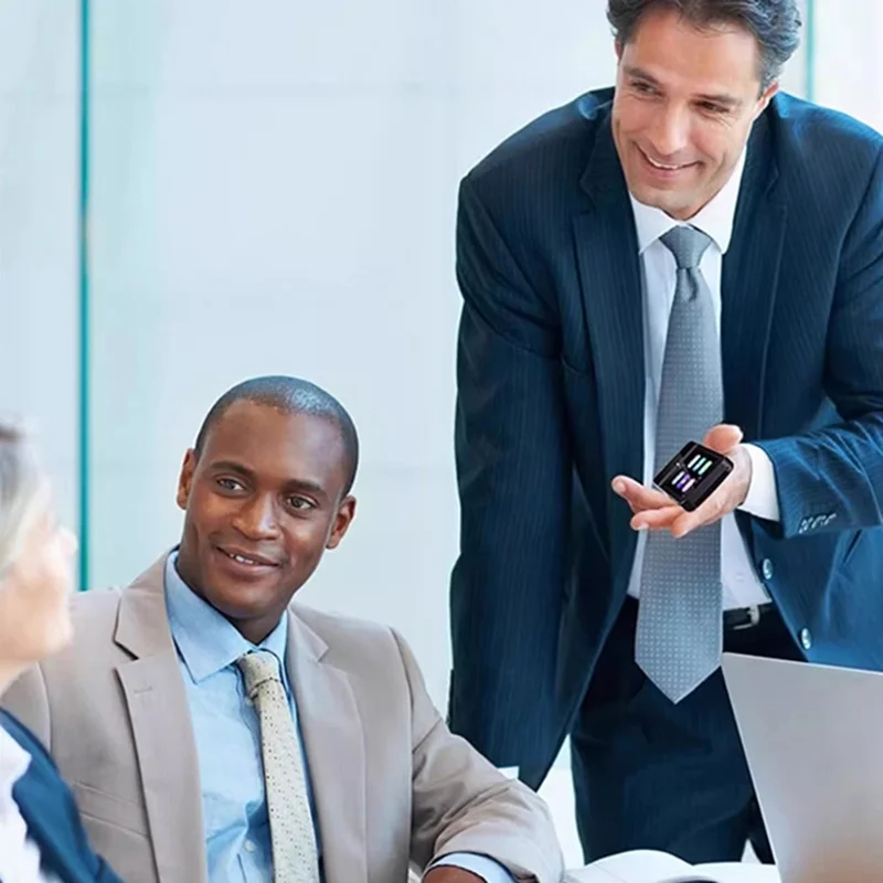 F13 Intelligent Voice Translator Offline Real-Time Translation Device for Travel Oral Language Learning - Black