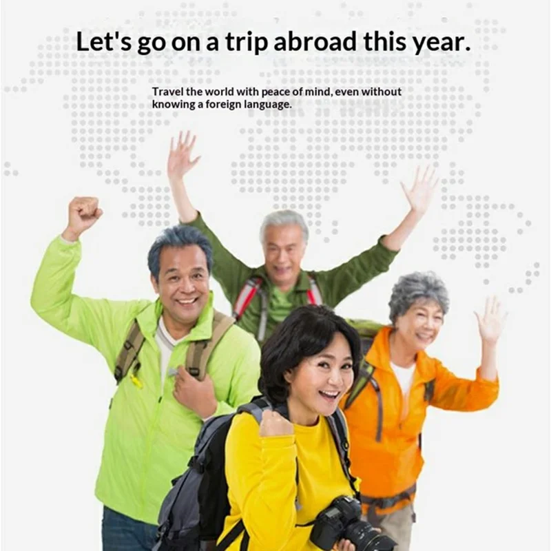 P60 Simultaneous Interpretation Translator Real-Time Precision Translation Device Supports Offline