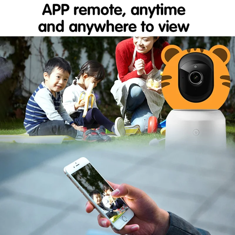 C7-A 4.5 Inch IPS Screen WiFi Baby Monitor Cry Detection Two Way Audio Night Vision Nanny Cam Built-in Lullabies