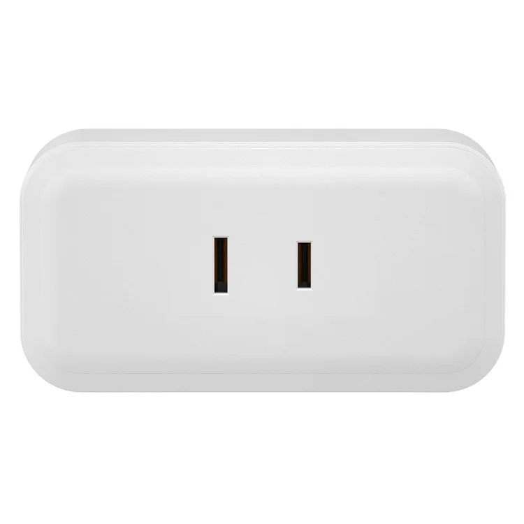 SONOFF S40 WiFi Smart Socket Mini Plug Para la Aplicación de Soporte de Enchufe Compacto de la Oficina en Casa / Control de Voz - Dos Agujeros