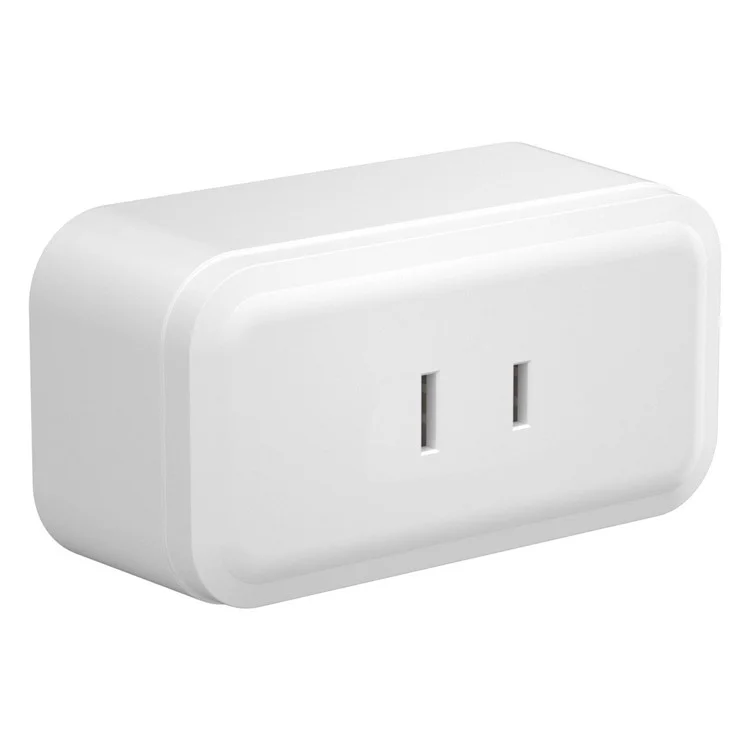 SONOFF S40 WiFi Smart Socket Mini Plug Para la Aplicación de Soporte de Enchufe Compacto de la Oficina en Casa / Control de Voz - Dos Agujeros