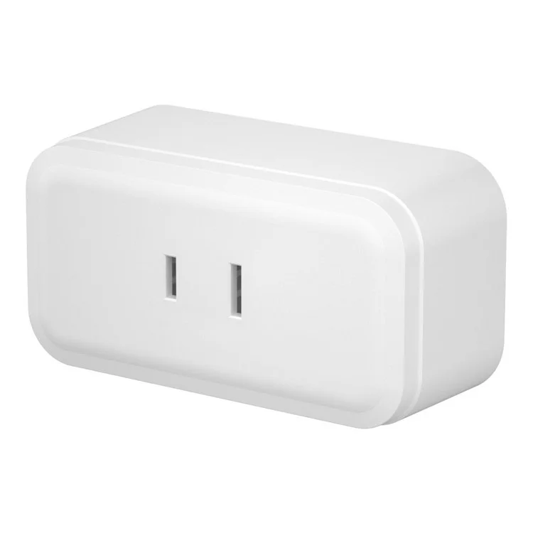 SONOFF S40 WiFi Smart Socket Mini Plug Para la Aplicación de Soporte de Enchufe Compacto de la Oficina en Casa / Control de Voz - Dos Agujeros